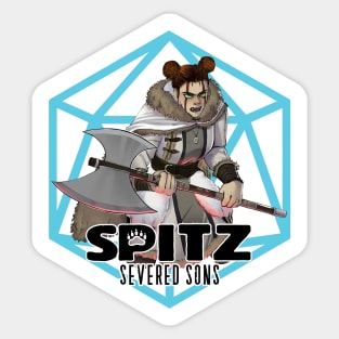 Spitz D20 Sticker